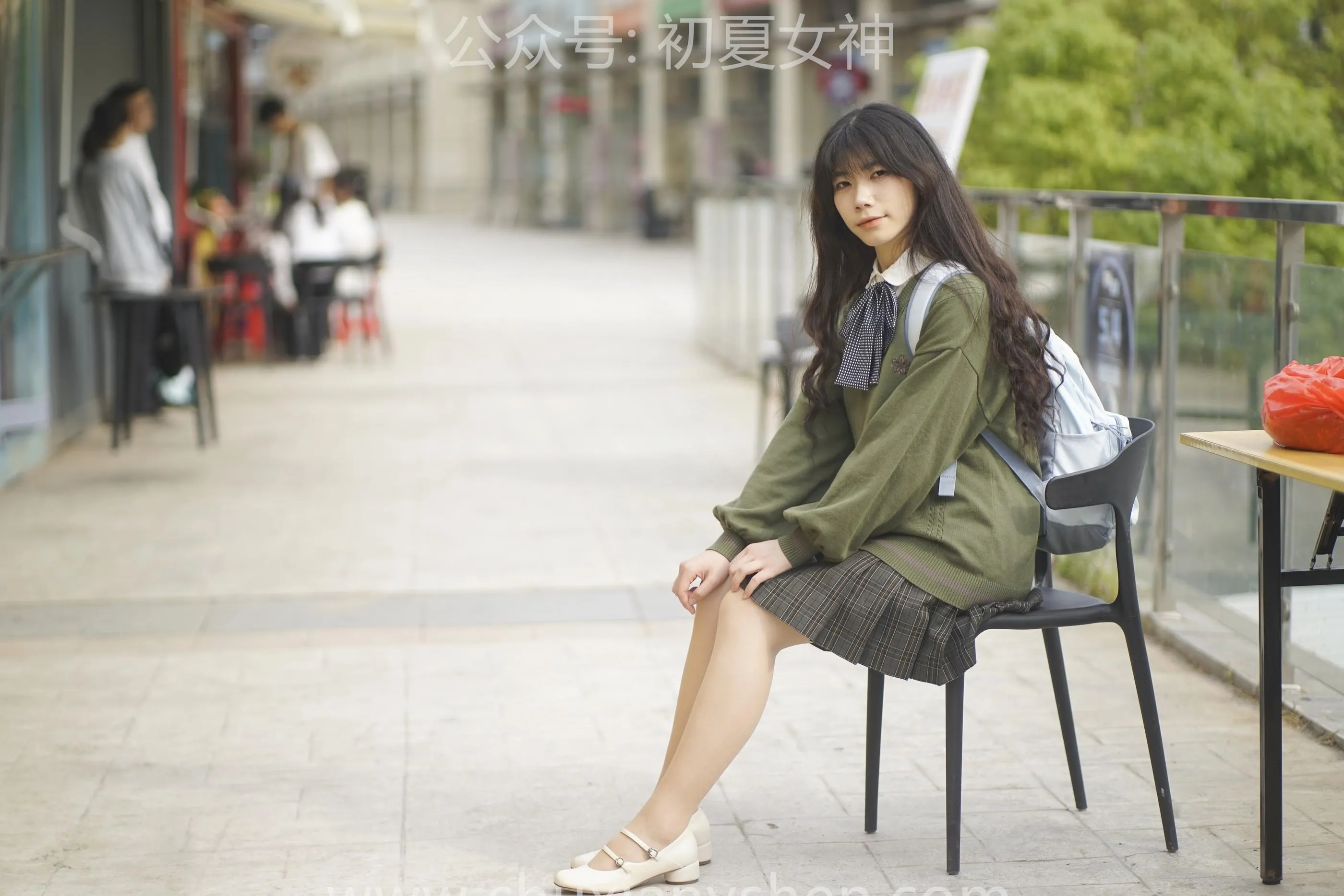 初夏女神 NO.064 欢欢 新晋学妹-学妹的一天 [164P]插图7